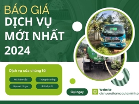 Bảng Giá Hút Hầm Cầu Chi Tiết Mới Nhất 2024