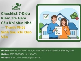 Checklist 7 Điều Kiểm Tra Hầm Cầu Khi Mua Nhà — Tránh Phát Sinh Sau Khi Dọn Vào