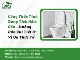 Công Thức Tính Dung Tích Hầm Cầu - Hướng Dẫn Chi Tiết & Ví Dụ Thực Tế