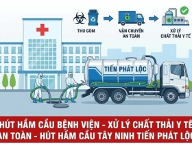 Hút Hầm Cầu Bệnh Viện - Xử Lý Chất Thải Y Tế An Toàn [Chuẩn Y Tế]