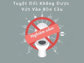 12 Kẻ Thù Của Bồn Cầu: Những Vật Dụng Tuyệt Đối Không Được Vứt Vào (Gây Tắc Nghẽn Ngay Lập Tức!) 12 Kẻ Thù Của Bồn Cầu: Những Vật Dụng Tuyệt Đối Không Được Vứt Vào (Gây Tắc Nghẽn Ngay Lập Tức!)
