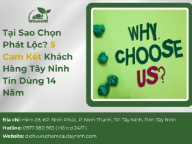 Tại Sao Chọn Phát Lộc? 5 Cam Kết Khách Hàng Tây Ninh Tin Dùng 14 Năm