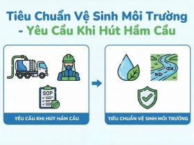 Tiêu Chuẩn Vệ Sinh Môi Trường - Yêu Cầu Khi Hút Hầm Cầu