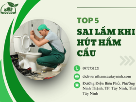 Top 5 Sai Lầm Khi Hút Hầm Cầu Tại Nhà Mà Bạn Cần Tránh