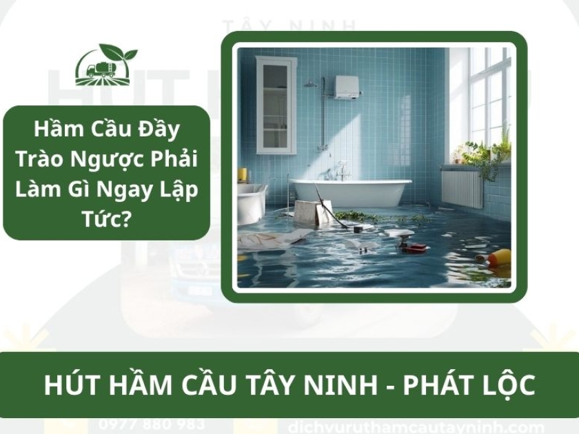 Hầm Cầu Đầy Trào Ngược Phải Làm Gì Ngay Lập Tức?