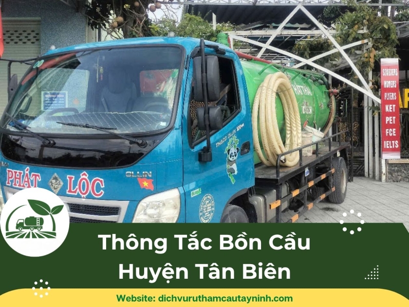 Thông Tắc Bồn Cầu Huyện Tân Biên, Tây Ninh