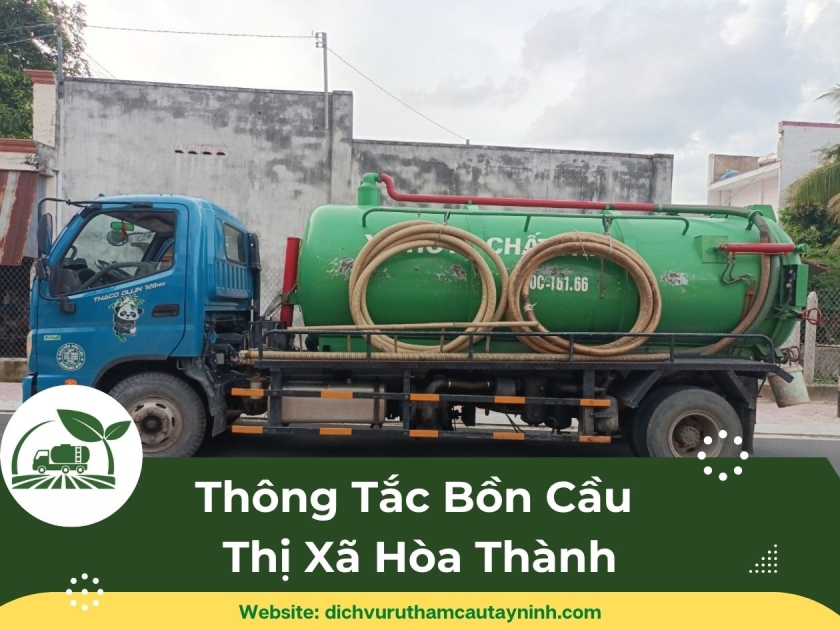 Thông Tắc Bồn Cầu Thị Xã Hòa Thành, Tây Ninh