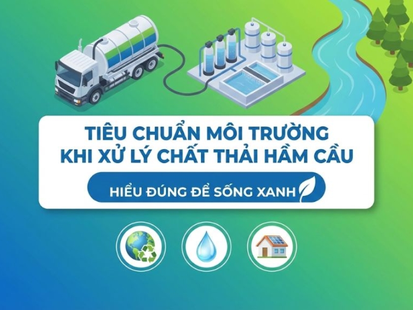 Tiêu Chuẩn Môi Trường Khi Xử Lý Chất Thải Hầm Cầu: Hiểu Đúng Để Sống Xanh