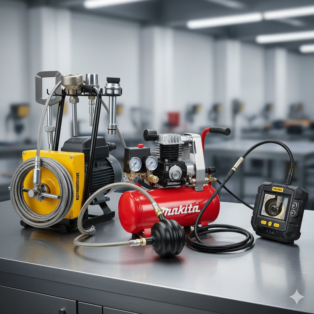 3 thiết bị thông tắc bồn cầu hiện đại