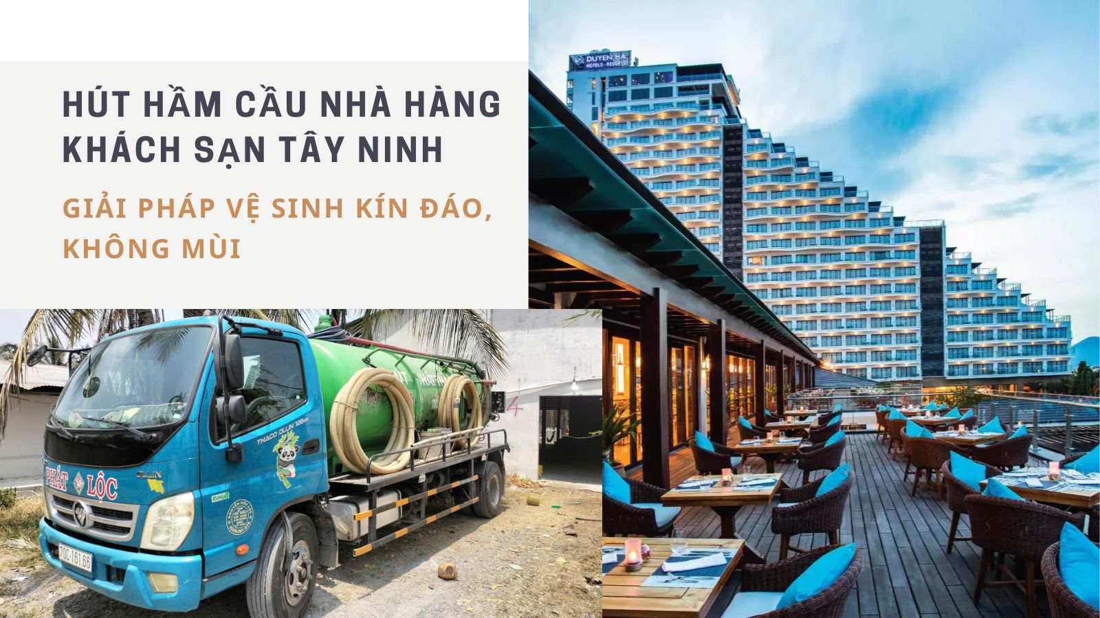 Hút Hầm Cầu Nhà Hàng Khách Sạn Tây Ninh