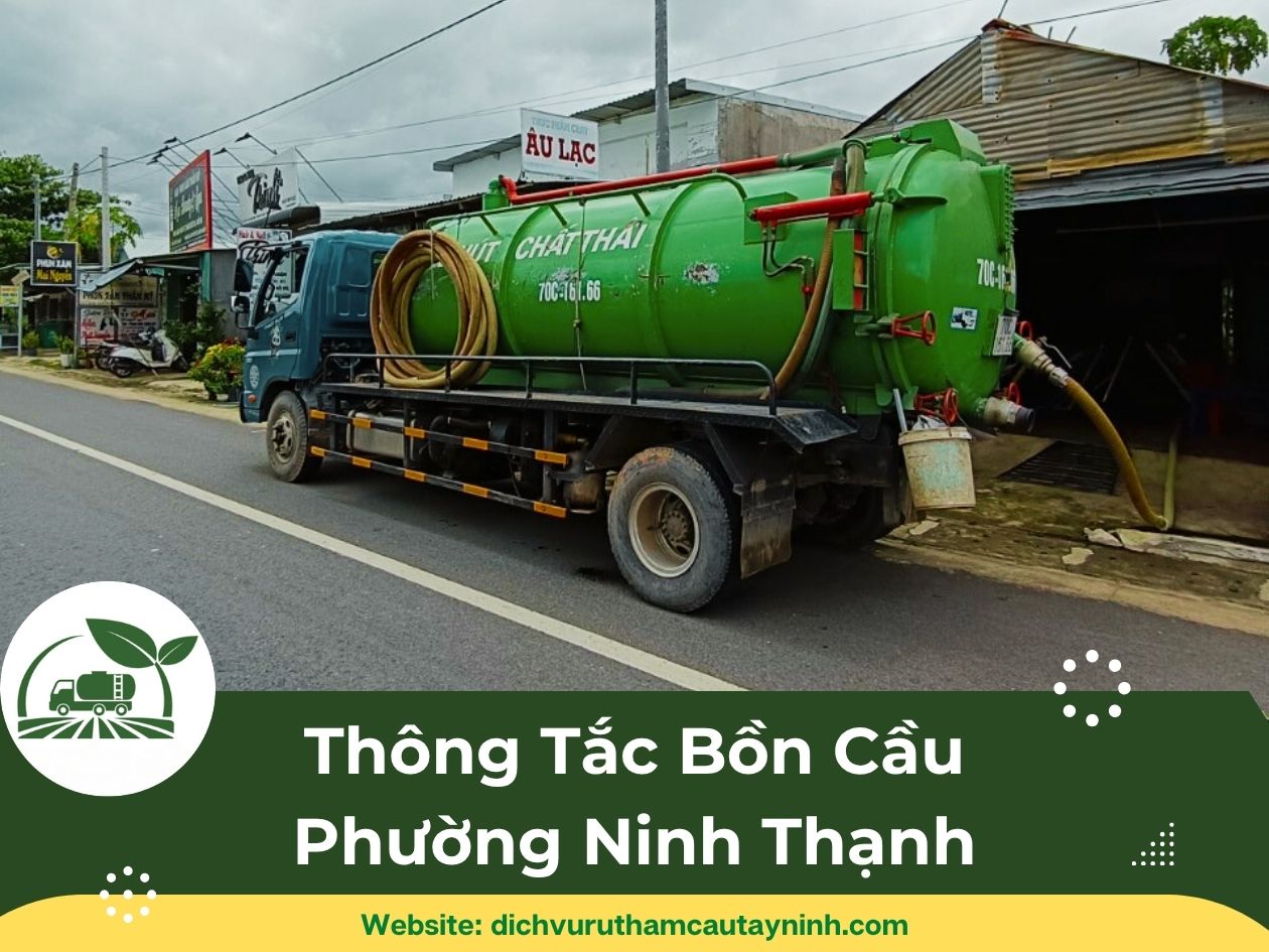 Dịch vụ thông tắc bồn cầu tại Phường Ninh Thạnh