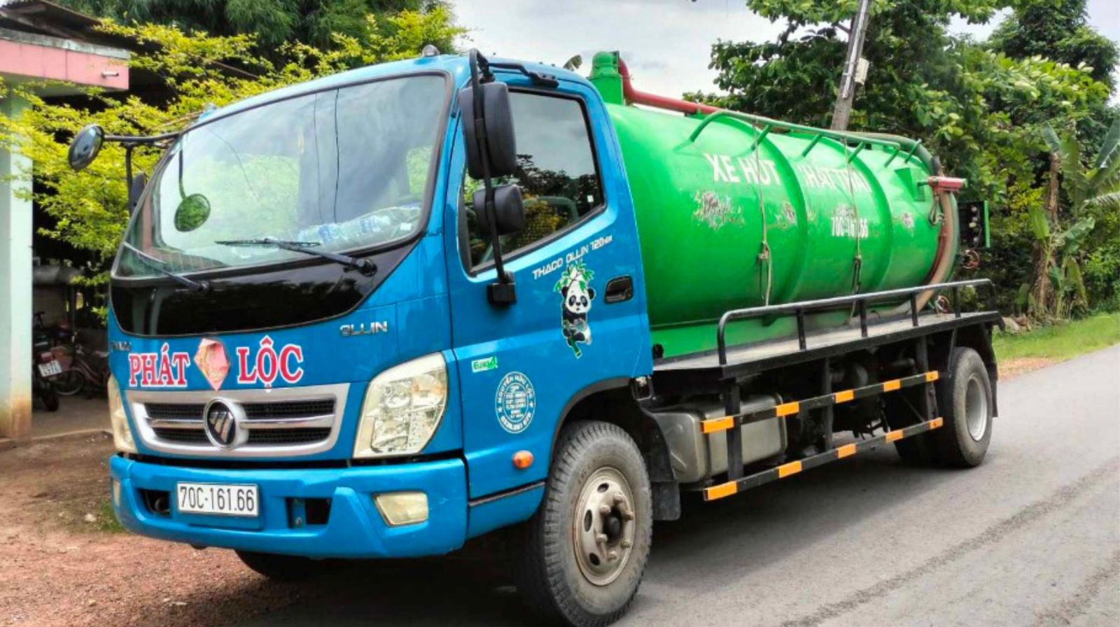 Xe hút chất thải 10 khối