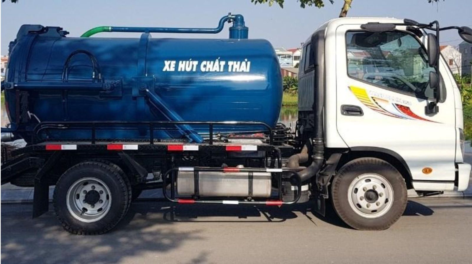 Xe hút chất thải 3 khối