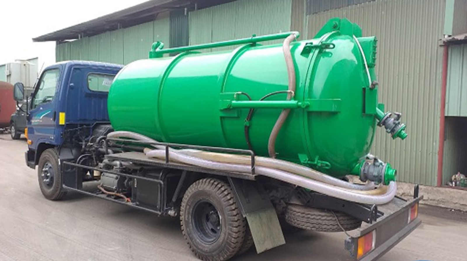 Xe hút chất thải 3 khối