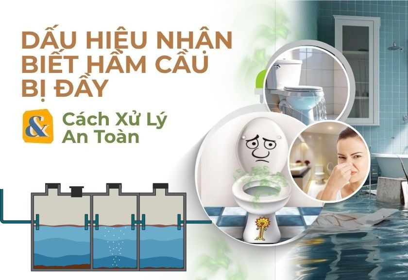 Dấu hiệu hầm cầu bị đầy