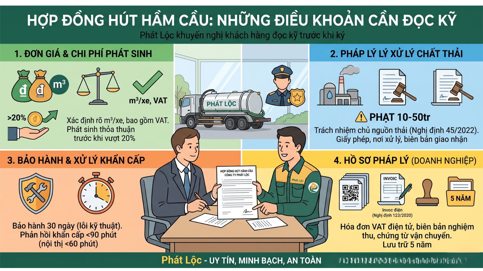 Những điều khoản trong hợp đồng mà khách nên đọc kỹ