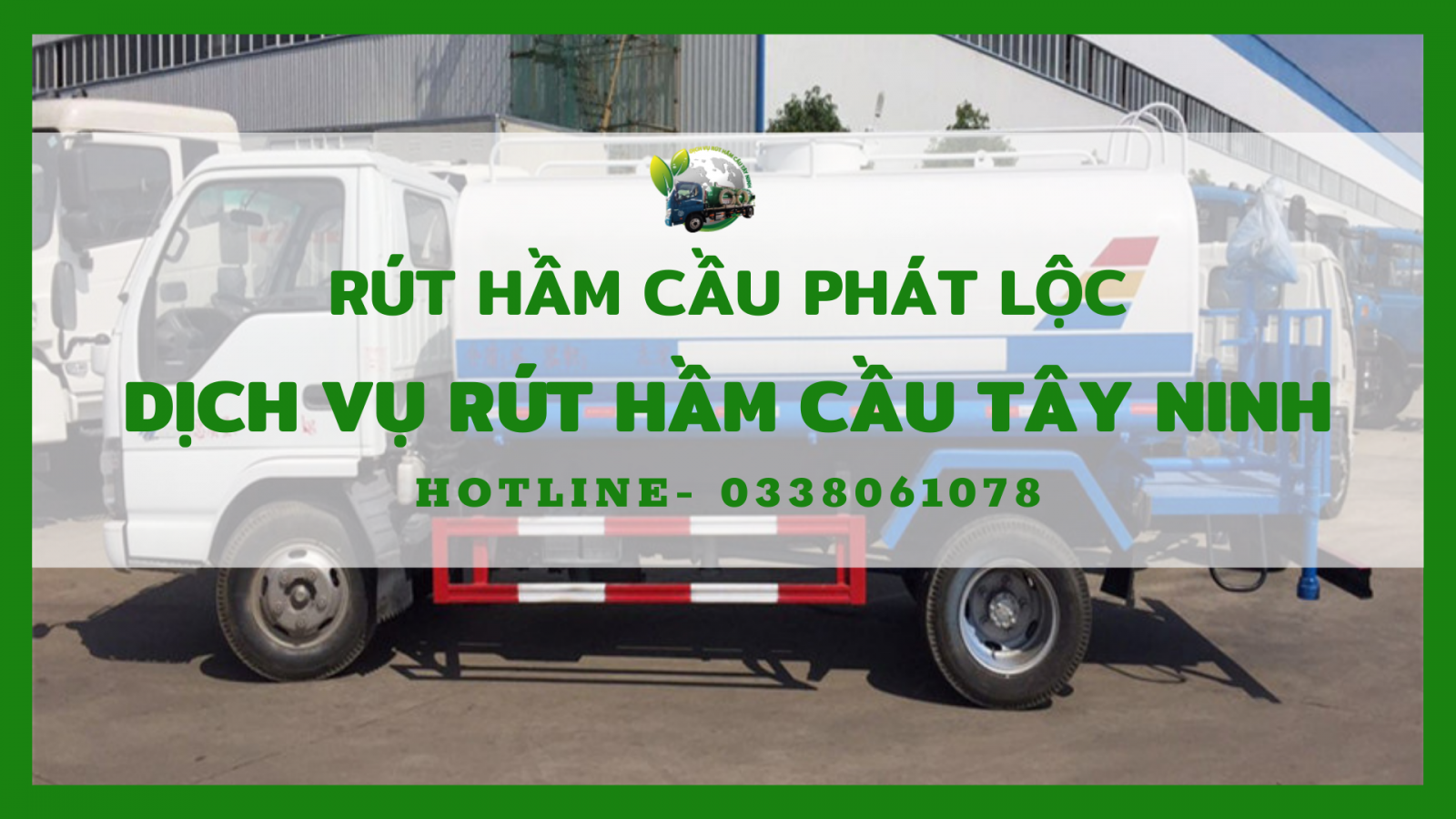 Dịch vụ rút hầm cầu Tây Ninh